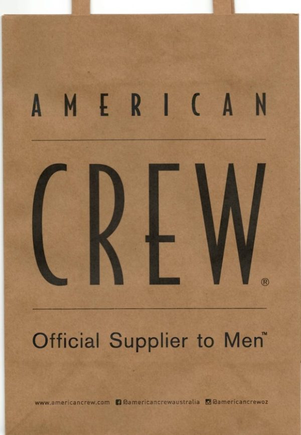 AM CREW PAPER RETAIL BAGS PK25