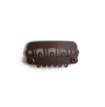 ANGEL EXT. MED BROWN CLIPS 2.8CM 10PK