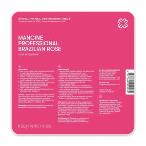 MC BRAZILIAN ROSE HOT WAX 500G
