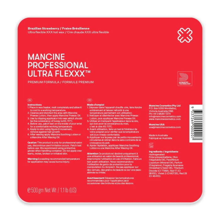 MC ULT FLEXXX STRAWBERRY HOT WAX 500