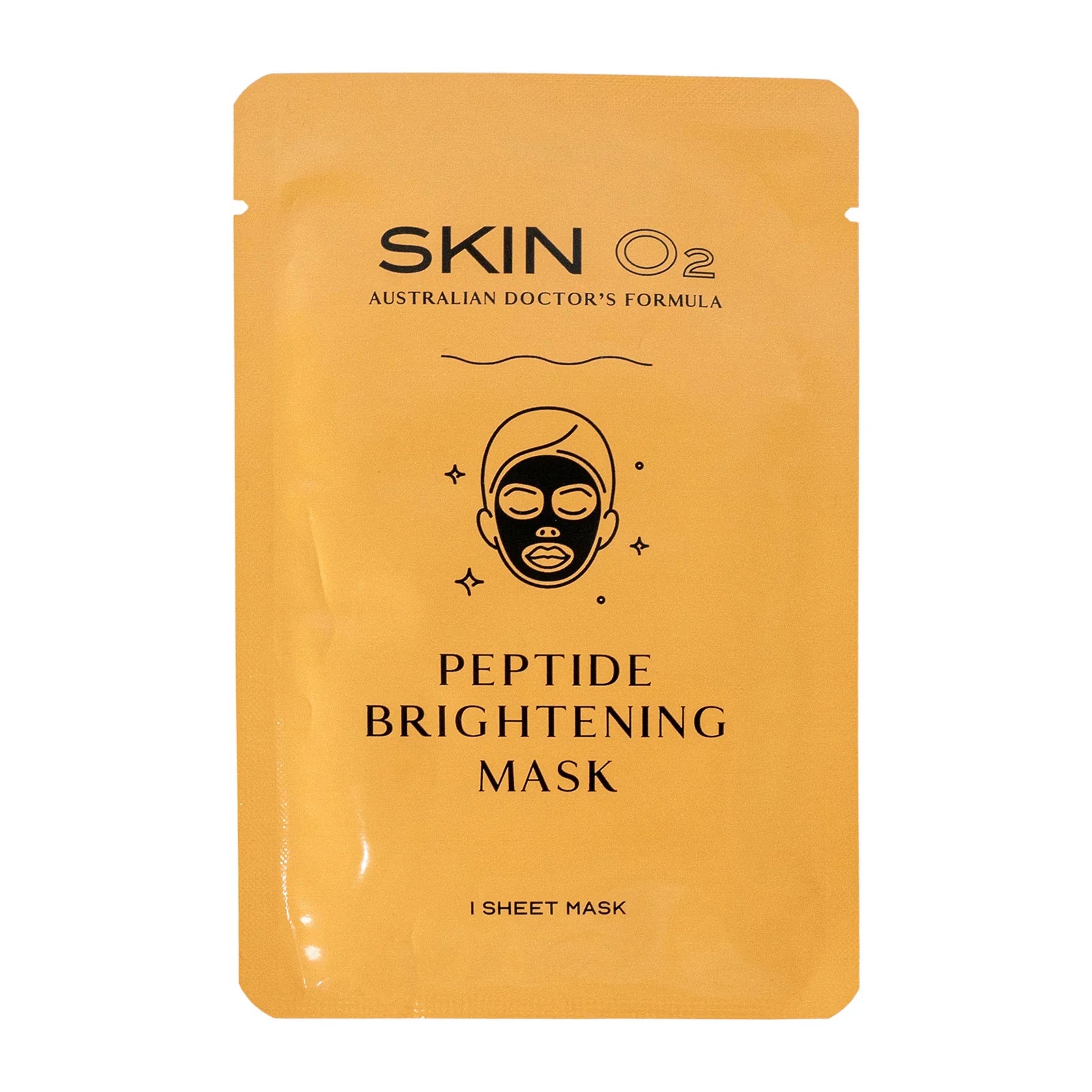 SKIN O2 PEPTIDE BRIGHTEN. SHEET MASK
