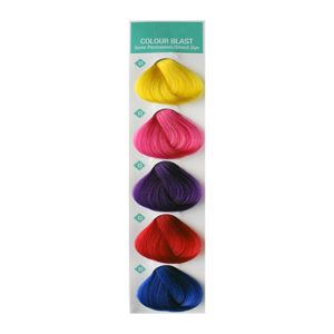 COLOUR BLAST SWATCH - 5 SHADES