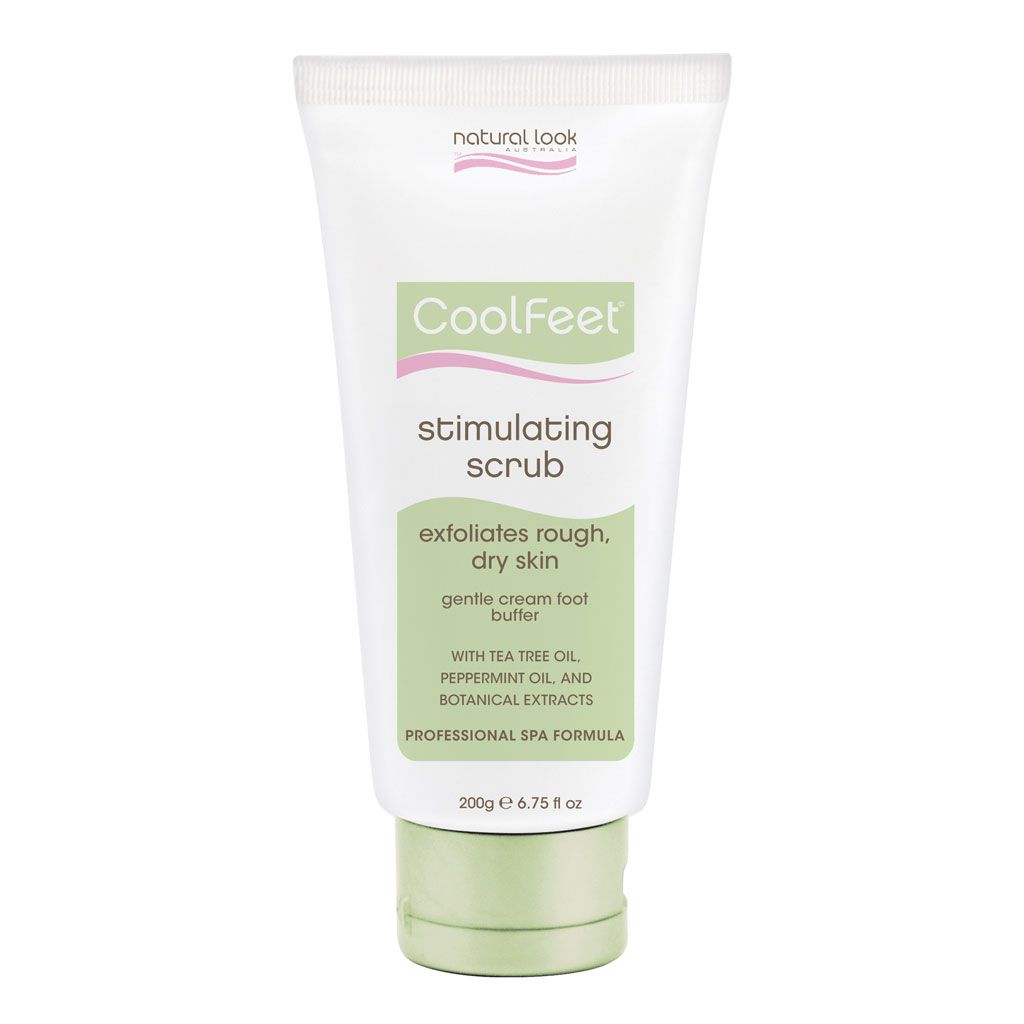 NAT LOOK COOLFEET STIM.SCRUB 200G