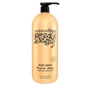 NAT SPA BODY WASH 1L TROP. MANGO