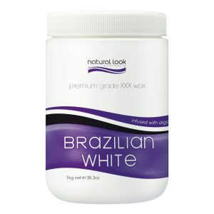 NAT LOOK BRAZ WHITE LIQUID WAX 1KG