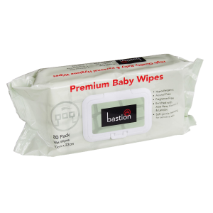 BASTION PREMIUM BABY WIPES 80 SHEETS