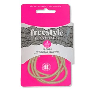 FREESTYLE METAL FREE ELASTIC 4PC BLNDE