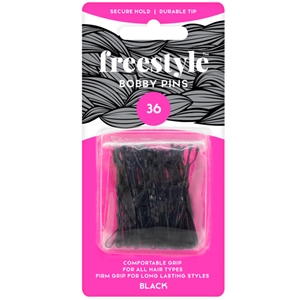 FREESTYLE BOBBY PINS 36PC BLACK