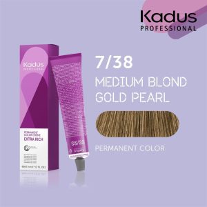 KADUS PERMANENT COLOR 7/38 60G
