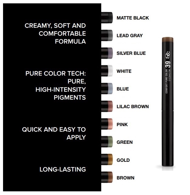 SALERM COMFORT EYESHADOW BROWN