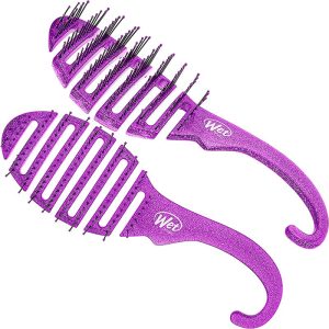 WETBRUSH SHOWER DET. PURPLE GLITT