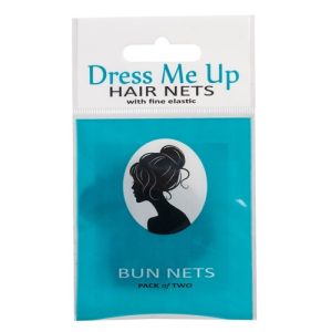 DMU BUN NET BLACK 2PK