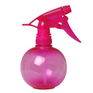 SML RND W/SPRAY 300CC PINK