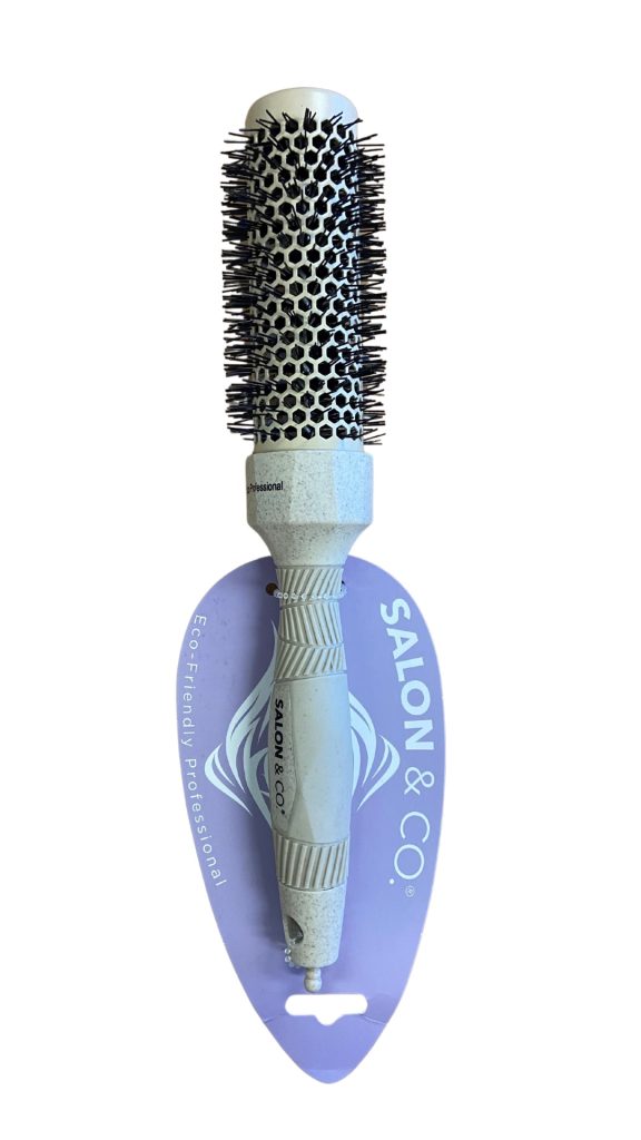SALON & CO SILVER ROUND BRUSH 34MM