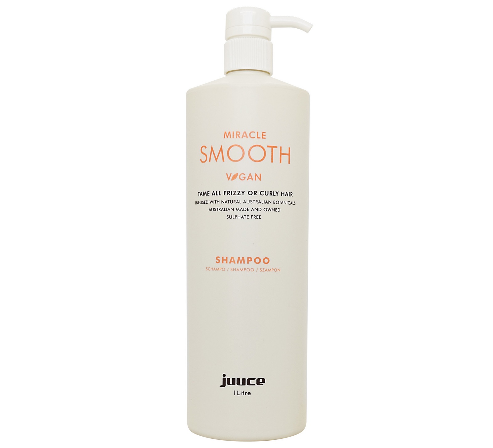 JUUCE MIRACLE SMOOTH SHAMPOO 1L