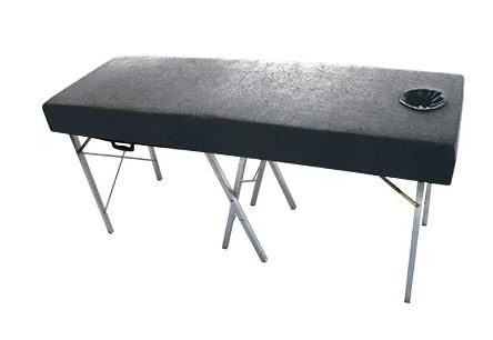 COUCH COVER C.GREY W/FACE HOLE