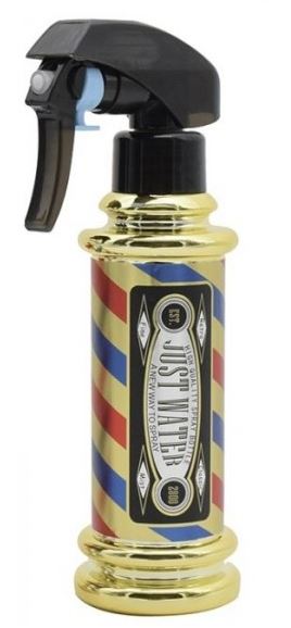 BARBER POLE WATER SPRAY - GOLD