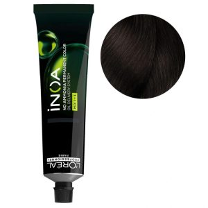 LOREAL INOA 4.15 BROWN ASH MAH.