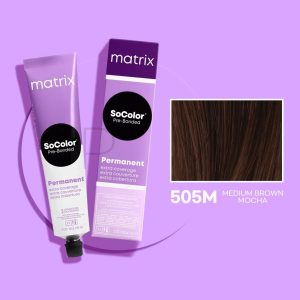 SOCOLOR 505M MED BROWN MOCHA EC