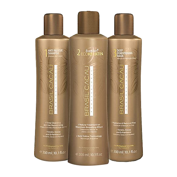 BRASIL CACAU 300ML KIT ECO KERATIN