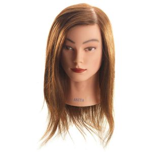 ANITA MANNEQUIN HEAD LONG BRN