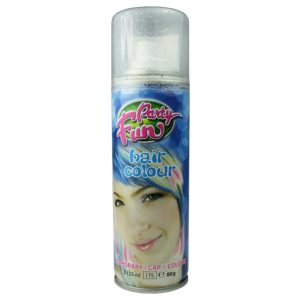 PARTY FUN COLOUR SPRAY GLITTER SILVER