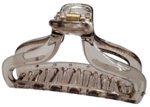 PINK PEWTER CLIP TRANS. SMOKE