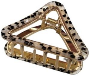 PINK PEWTER CLIP TRIGON ZEBRA