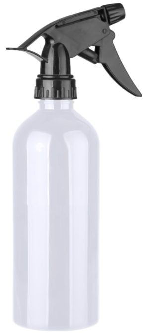 PLASTIC SPRAY BOTTLE WHITE 450ML