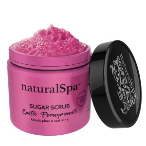 NAT SPA SUGAR SCRUB 500G POMEGRAN.