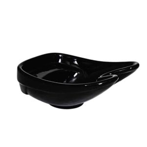 TREVI II BLACK CERAMIC BASIN BLACK