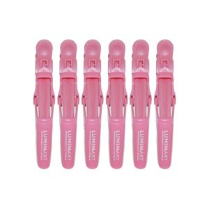 LUMINART CROC CLIP PINK PK6
