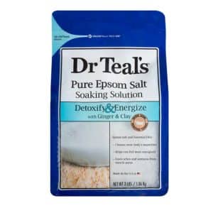 DR TEALS EPSOM SALT GINGER/CLAY 1.36KG
