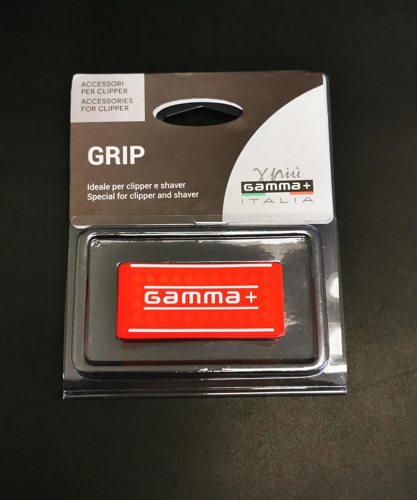 GAMMA+ CLIPPER GRIP RED LARGE
