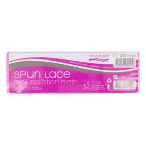 NAT LOOK SPUN LACE PINK CLOTH 100PK