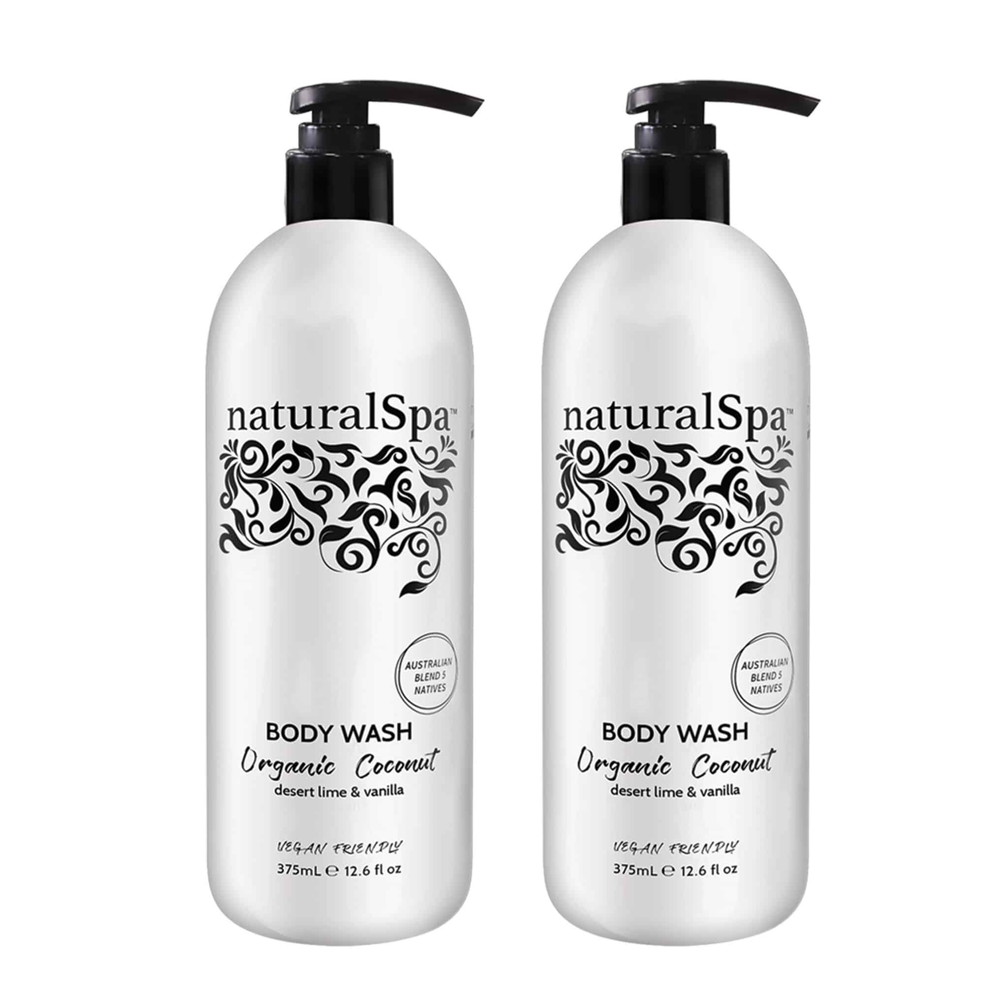 NAT SPA BODY WASH DUO ORG. COCONUT